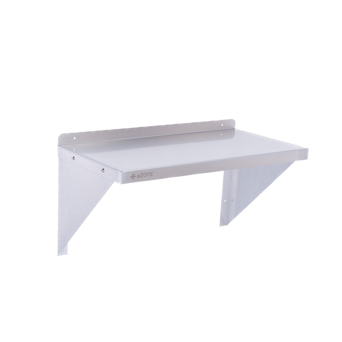 Stainless Steel Wall Shelf 600x350mm Commercial Catering Kitchen Storage