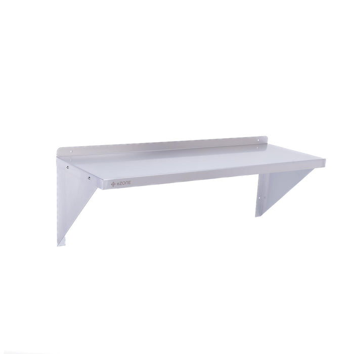 Stainless Steel Wall Shelf 900x350mm Commercial Catering Kitchen Storage