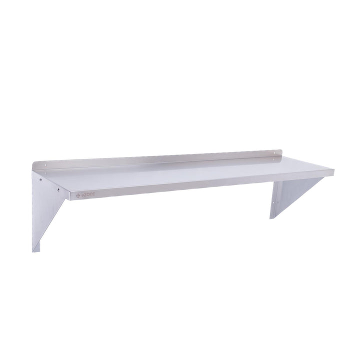 Stainless Steel Wall Shelf 1500x350mm Commercial Catering Kitchen Storage