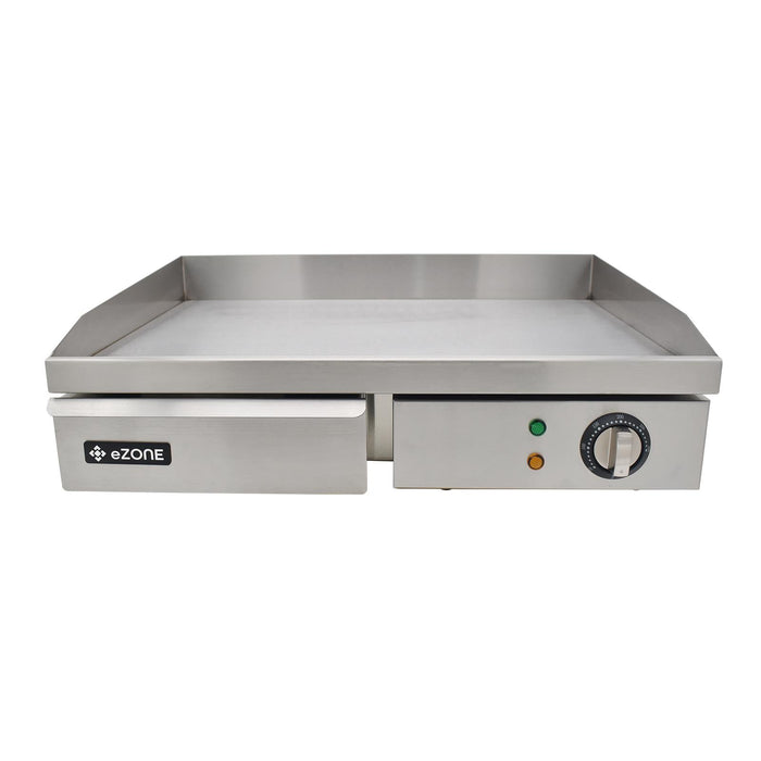 eZone Commercial Electric Griddle Single Zone 50cm 3kW 230V