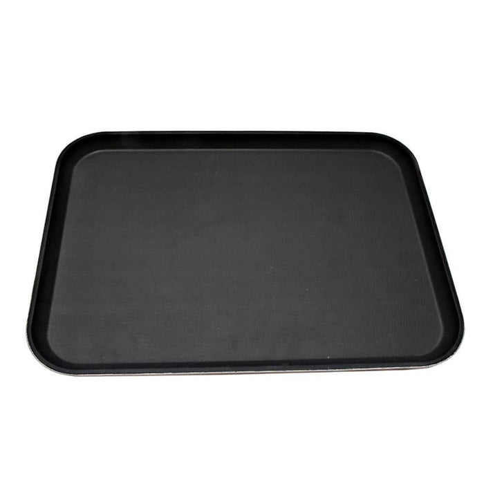 Non-Slip Rectangular Tray Bar Pub Waiter Serving Dinner Drinks Food Fiberglass Size 350mm x 270mm 14" x 10"